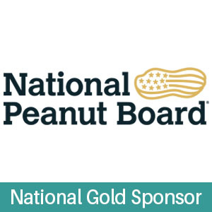 National Peanut Board logo - National Gold Sponsor